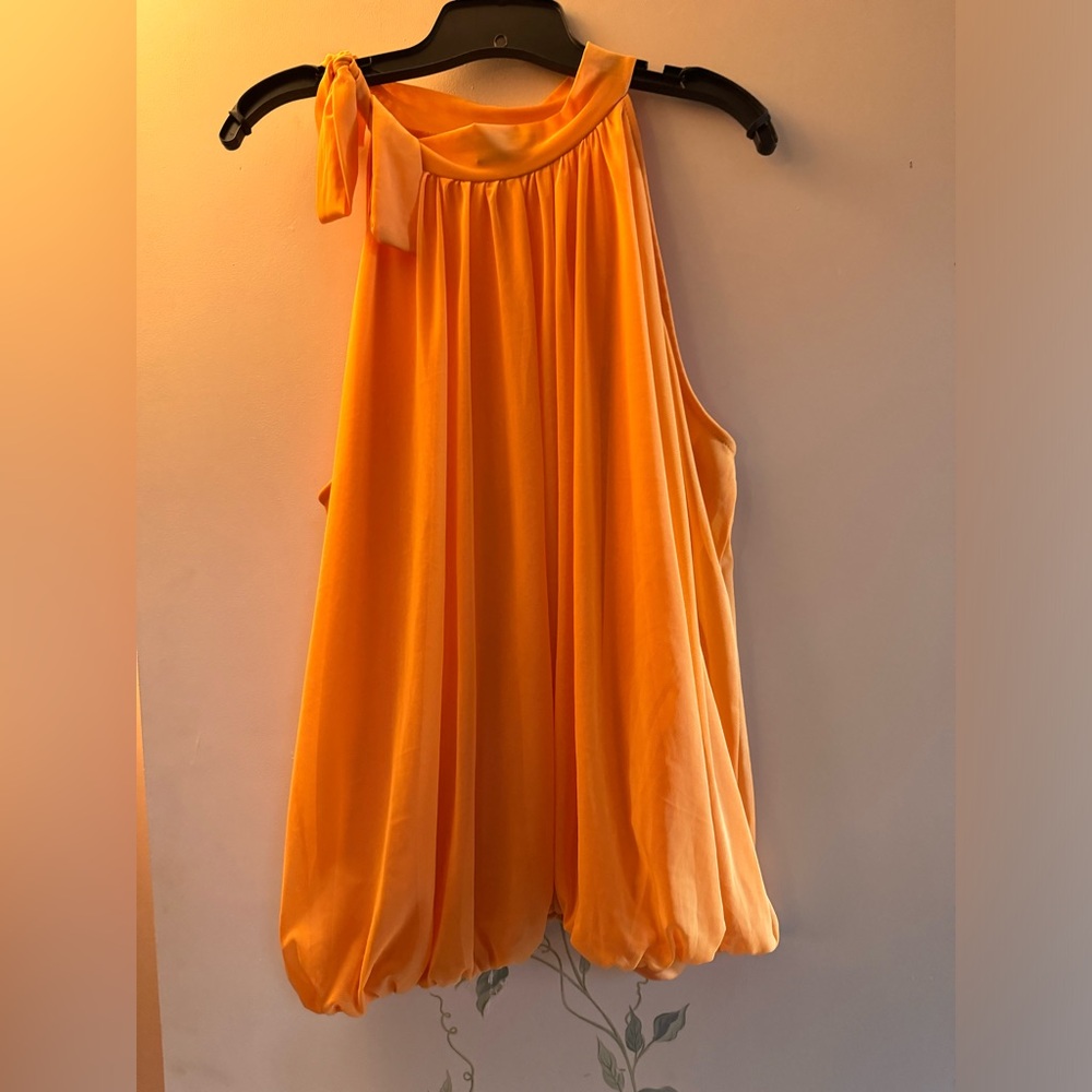 Ashley Stewart high neck flowy tank